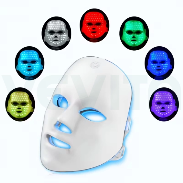 LED Маска за лице със 7 цвята - LED Face Mask